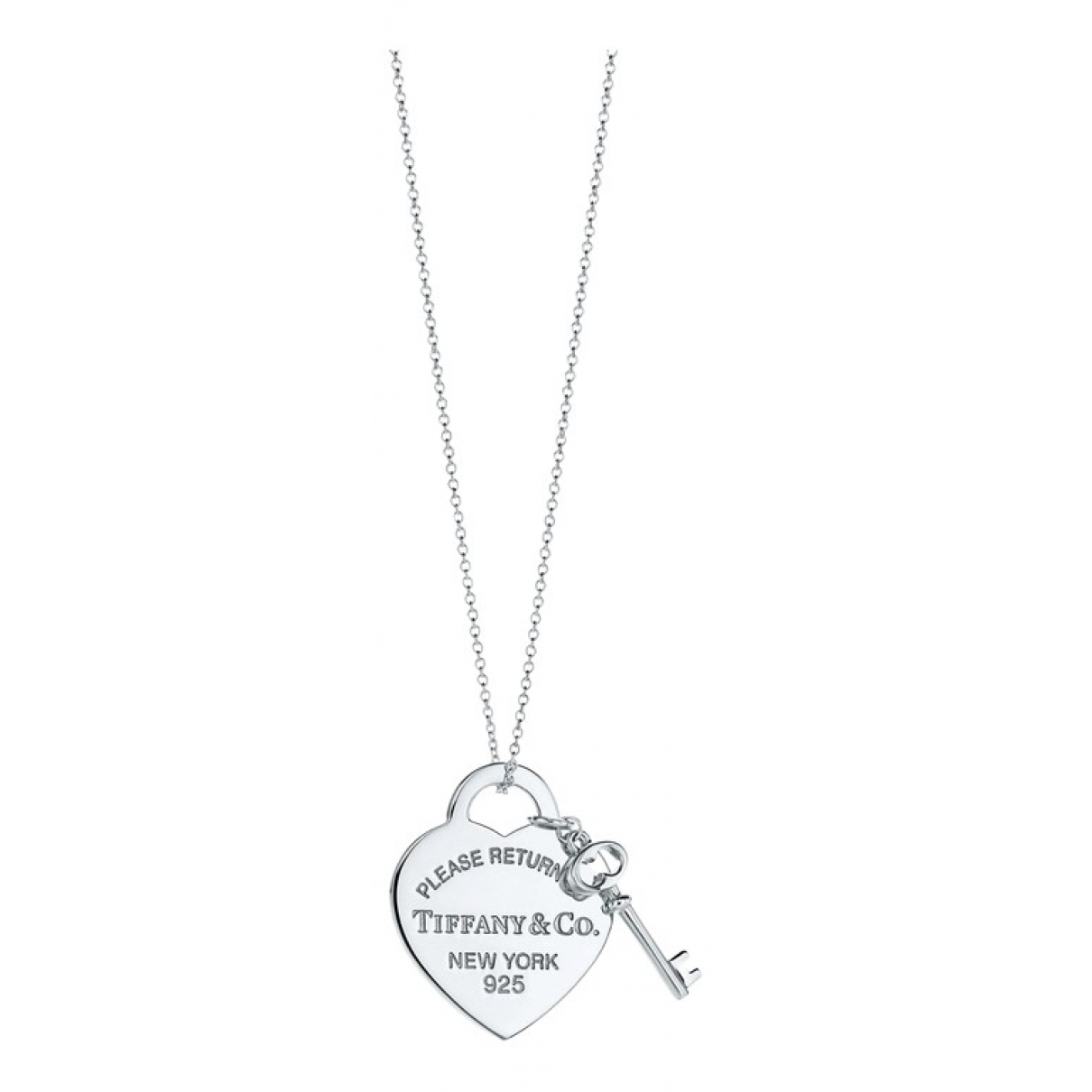 Necklace Tiffany \u0026 Co Silver in Silver 